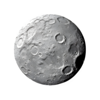 ai gegenereerd ronde maan geïsoleerd Aan transparant achtergrond ,vol maan PNG ,generatief ai