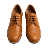 AI generated Leather Shoes Man on Transparent Background - Ai Generated png