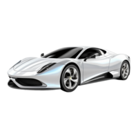 AI generated Beautiful Luxury Car on Transparent Background - Ai Generated png