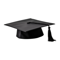 ai generado graduación gorra en transparente antecedentes - ai generado png