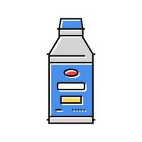 brake fluid car mechanic color icon vector illustration