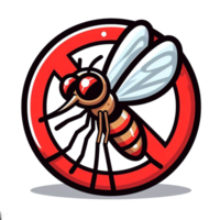 ai generado anti mosquito símbolo png