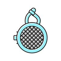 baby sound machine home accessory color icon vector illustration