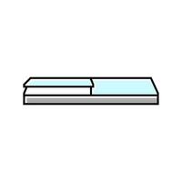 window top view color icon vector illustration