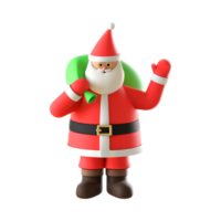 monigote de nieve con Papa Noel png