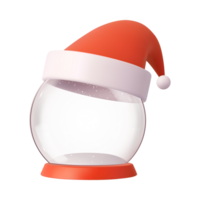 Navidad sombrero, 3d ilustraciones Navidad taza png