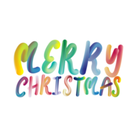 Kerstmis en nieuw jaar typografisch Aan glimmend Kerstmis achtergrond met winter landschap met sneeuwvlokken, licht, en sterren. vrolijk Kerstmis 3d illustratie png