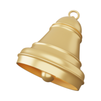 Noël cloches, joyeux Noël 3d illustration png