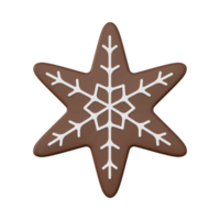 brillante Navidad antecedentes con un invierno paisaje con copos de nieve, luz, estrellas. alegre Navidad 3d ilustración png