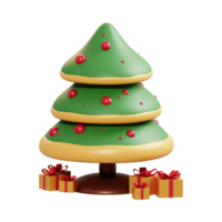 albero di natale dei cartoni animati png