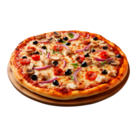 AI generated AI Generative Photo of Fresh delicious Pizza. png