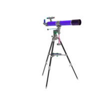 telescopio en un trípode png