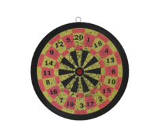 dart board with a target on it png