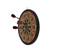 dart board with a target on it png