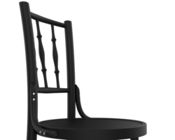 Modern chair isolated on background. 3d rendering - illustration png