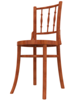 Modern chair isolated on background. 3d rendering - illustration png