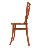 Modern chair isolated on background. 3d rendering - illustration png