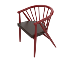 Modern chair isolated on background. 3d rendering - illustration png