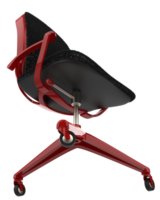 Modern chair isolated on background. 3d rendering - illustration png