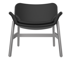 Modern chair isolated on background. 3d rendering - illustration png