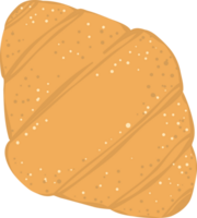 Plain croissant Bakery illustration png