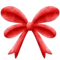 Watercolor ribbon, bow png