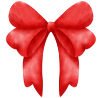 Watercolor ribbon, bow png