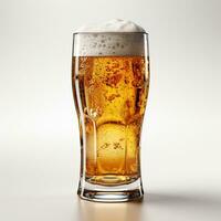 AI generated 3D model of a beer glass photo