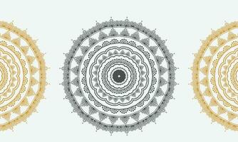Mandala design for coloring books. Decorative round ornaments. mandala design for coloring page Free Vector