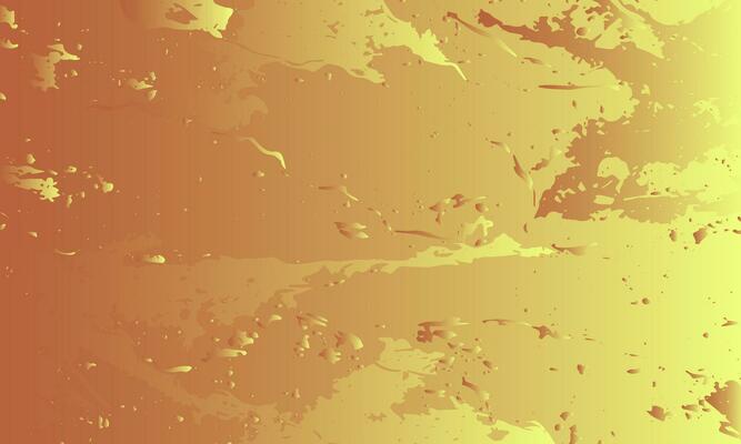 golden paint splatter background with a yellow background