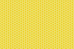 Bee honeycomb background pattern vector illustration.