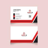 Print business card design Template fully editable vector