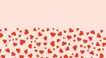 Valentine's Day Abstract background, valentine's day greeting background design, Card Design vector