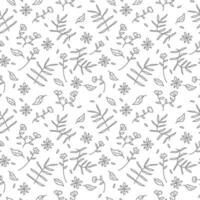 floral seamless pattern background. Doodle Leaves seamless pattern. nature seamless pattern. fabric. seamless pattern with flowers and leaves. vector