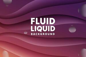 Colorful fluid 3D shapes. Abstract liquid gradient background, Wavy Background in Pastel Color Design. Fluid Shapes, Gradient design element for backgrounds, banners, wallpapers, posters and covers. vector