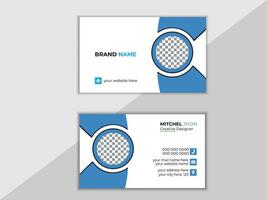 Creative Business Card Design Template vector
