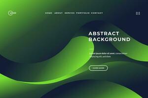 Dark Green Abstract Background is composed of triangle shapes with lines stripe and light composition. Modern design. Vector illustration.