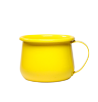 zinc taza en un blanco antecedentes png