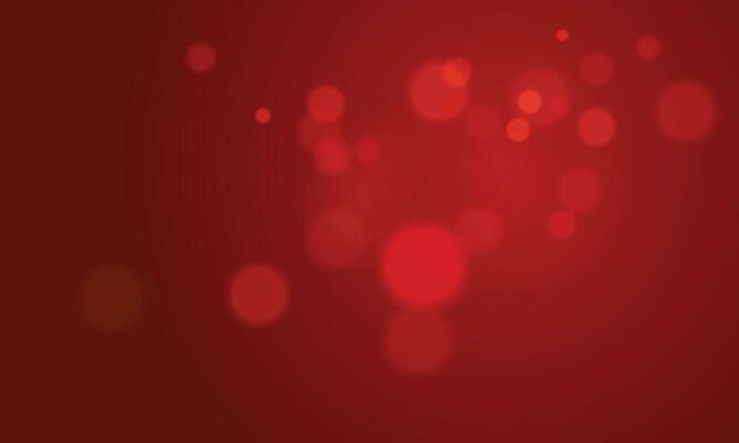 Vector bokeh abstract red background design