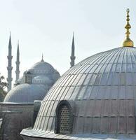 la mezquita azul en estambul foto