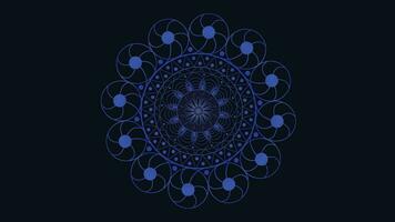 Abstract spiral simple creative round symbol style background. vector
