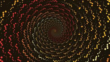 Abstarct spiral vortex style round background in dark color. vector