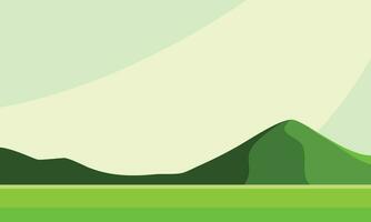 vector paisaje con montañas naturaleza antecedentes