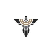 Eagle Logo Design Vector Icon Template Inspiration