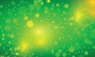 Vector green bokeh background design