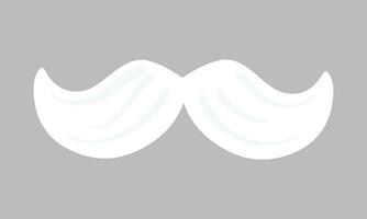 Vector movember mustache in flat design