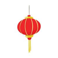 Vector hand drawn chinese lantern design