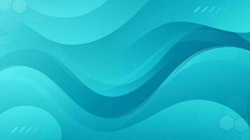 Abstract blue  Background with Wavy Shapes. flowing and curvy shapes. This asset is suitable for website backgrounds, flyers, posters, and digital art projects. vector