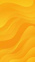 Abstract background yellow color with wavy lines and gradients is a versatile asset suitable for various design projects such as websites, presentations, print materials, social media posts vector