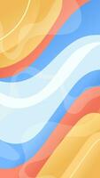 Abstract background colorful  with wavy lines and gradients is a versatile asset suitable for various design projects such as websites, presentations, print materials, social media posts vector